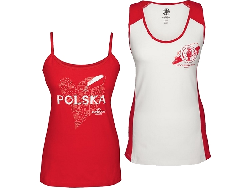 Polska t-shirt damski Euro 2016
