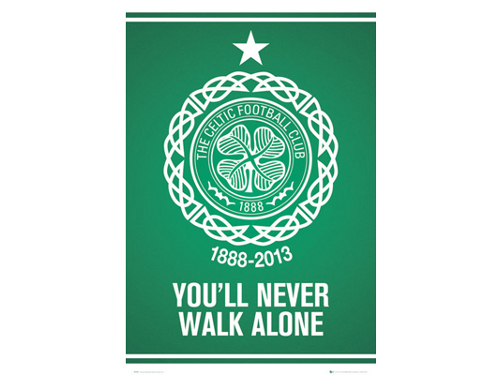 Celtic Glasgow plakat