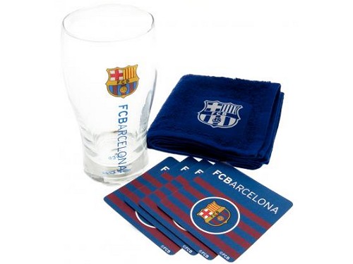 FC Barcelona mini zestaw barowy
