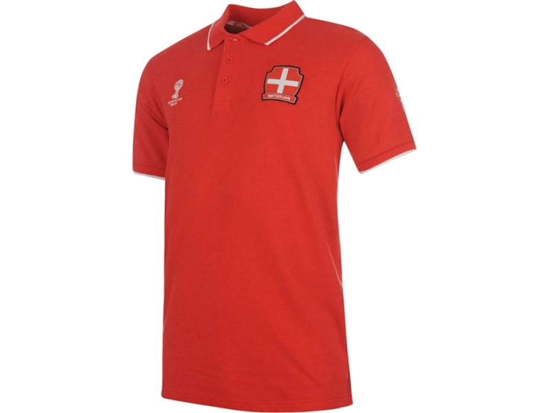 Szwajcaria koszulka polo junior World Cup 2014