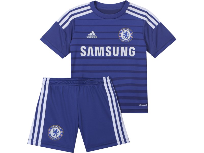 Chelsea Londyn strój junior Adidas