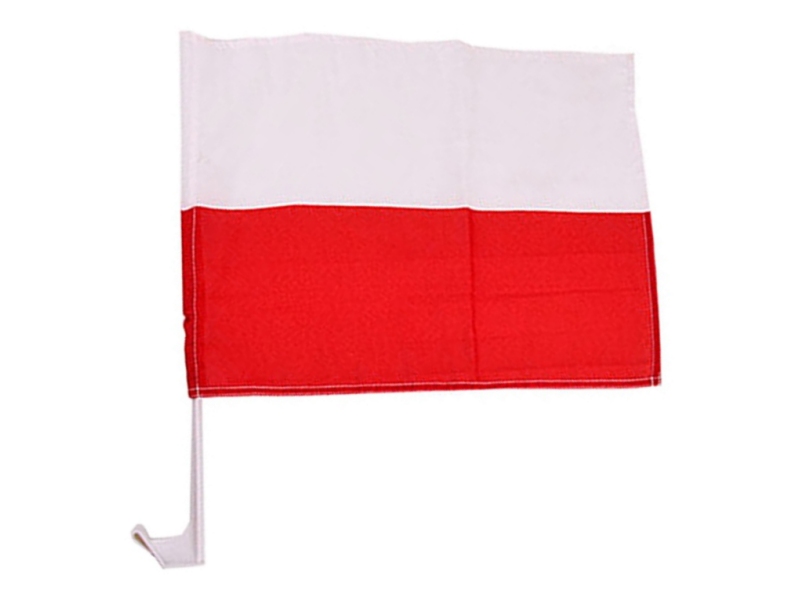 flaga samochodowa Polska 
