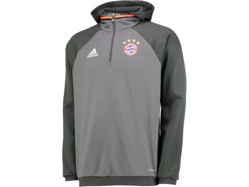 Bayern Monachium bluza z kapturem Adidas
