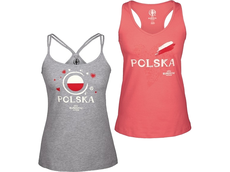 Polska t-shirt damski Euro 2016