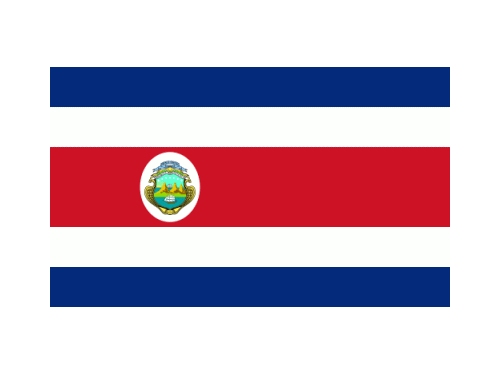 Kostaryka flaga