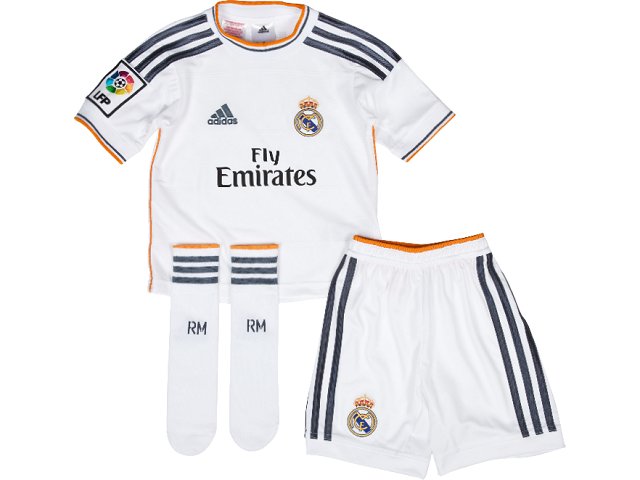 St Mockingbird neck strój junior Real Madryt Adidas (13-14) > koszulki piłkarskie dla dzieci >  sklep