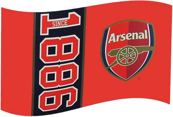 Arsenal Londyn flaga