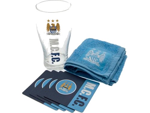 Manchester City mini zestaw barowy
