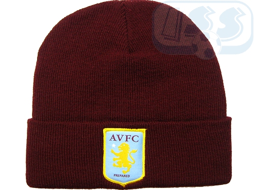 Aston Villa Birmingham czapka zimowa
