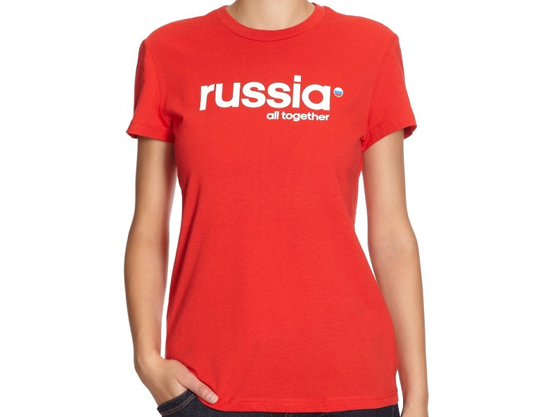 Rosja t-shirt damski Adidas
