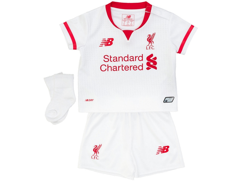 Liverpool FC strój junior New Balance