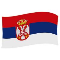 FSER01: Serbia - flaga