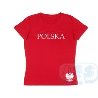 BPOL79w: Polska - t-shirt damski