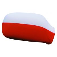 XPOL23: Polska - flagi na lusterka